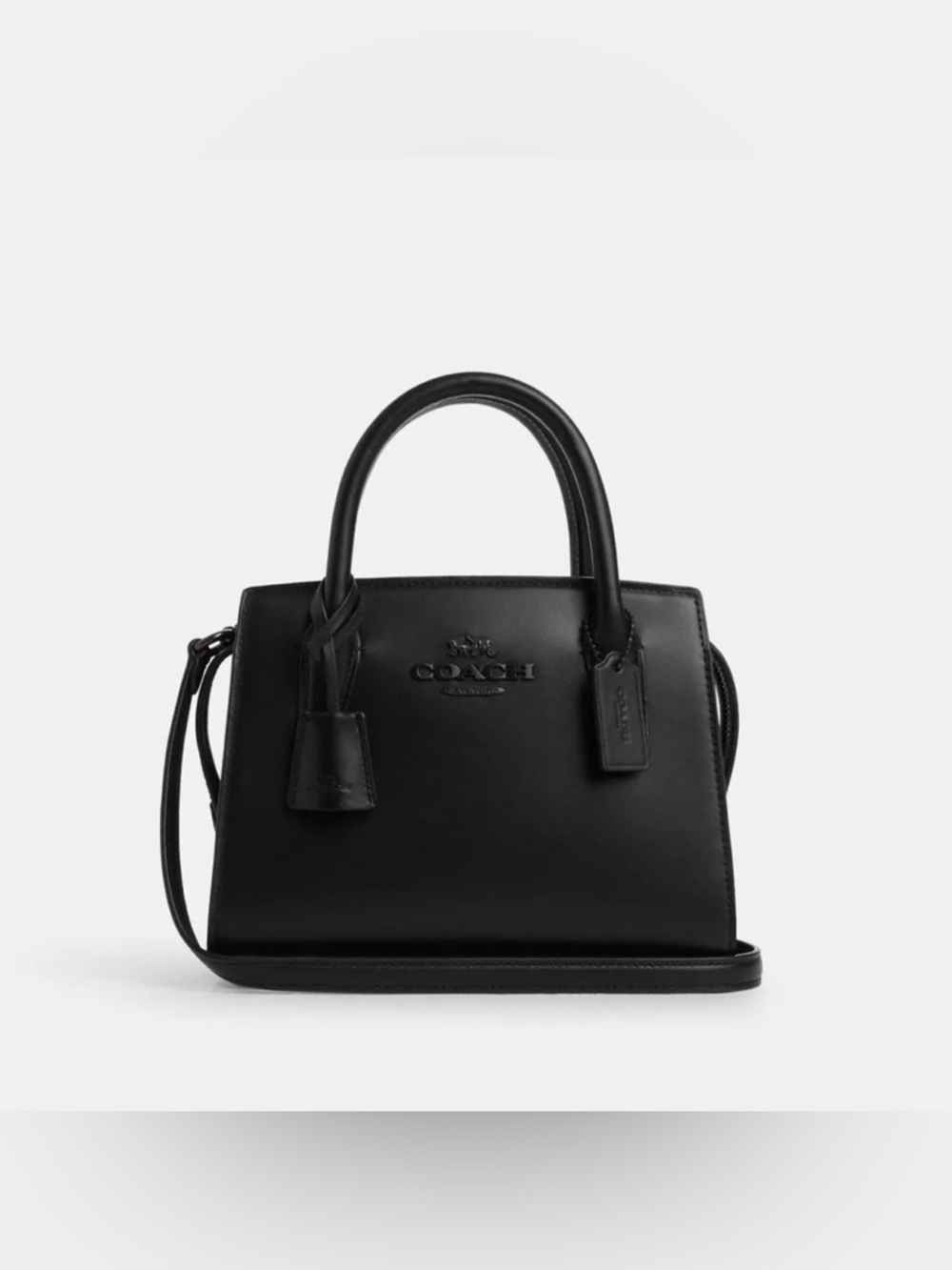 Coach Andrea Carryall Medium/Regular Size Black w/ Tags CP081 - Picture 2 of 16